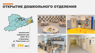 Открытие дошкольного отделения