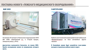 Поставка нового тяжелого оборудования в 2022 году