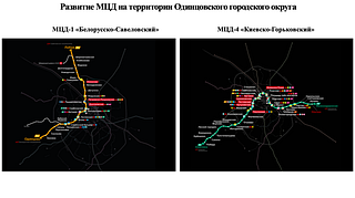 Развитие МЦД на территории ОГО