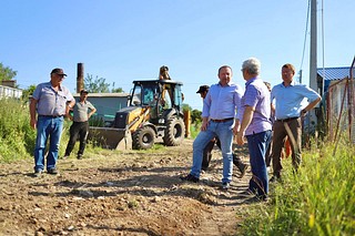 В Кубинке ведутся активно работы в рамках социальной газификации