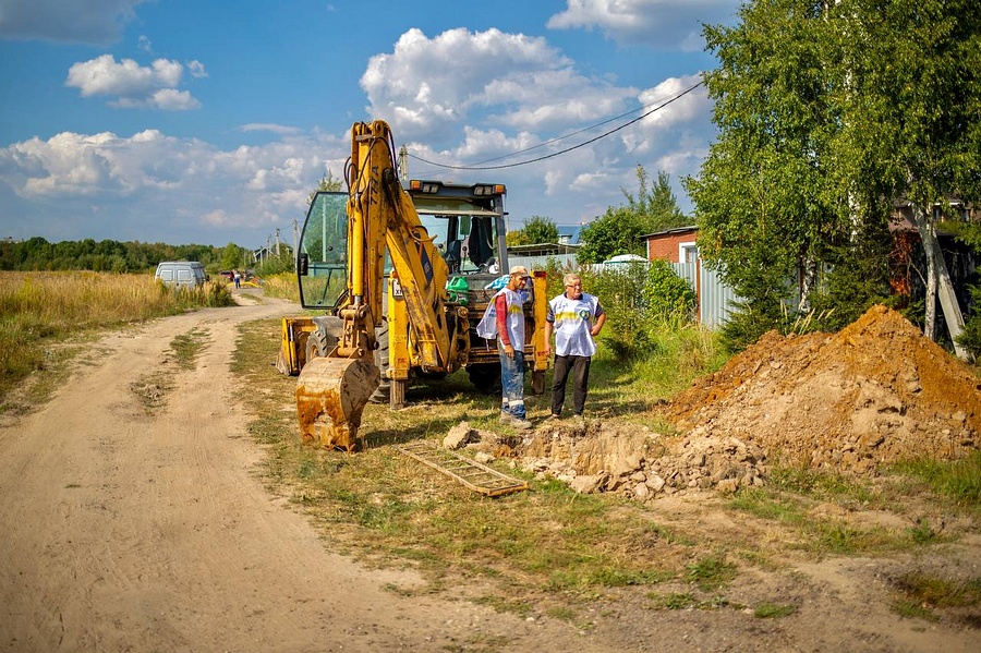 В Одинцовском округе идет одновременная догазификация сразу 7 населённых пунктов, Август