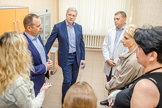 Андрей Иванов провел выездную инспекцию в рабочем поселке Большие Вязёмы