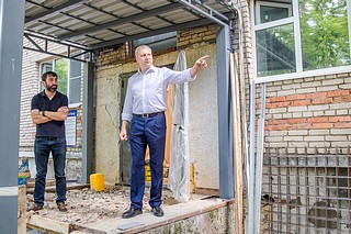 Капитальный ремонт Акуловской амбулатории в Кубинке выполнен на 95 %