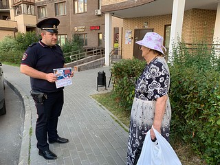 Одинцовские полицейские провели информационную акцию «Госуслуги — это быстро, просто и доступно!»