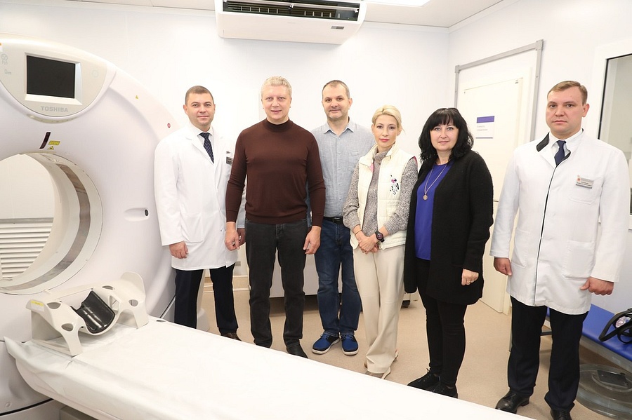 Андрей Иванов вместе с жителями открыл диагностическое отделение Звенигородского подразделения Одинцовской больницы, Сентябрь