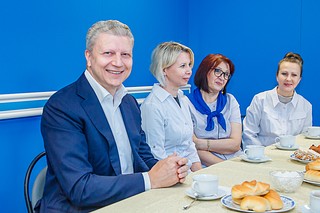 Андрей Иванов в День города Кубинки открыл обновленную Акуловскую амбулаторию
