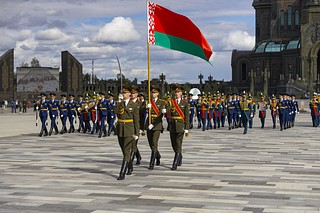 На Соборную площадь в этот день вышли Оркестр Главного штаба Вооружённых сил Республики Армения, Образцово-показательный оркестр Вооружённых сил Республики Беларусь с Ротой почётного караула, Большой военный оркестр Вооружённых сил Венесуэлы имени Верховного главнокомандующего Уго Рафаэля Чавеса Фриаса, Военный симфонический оркестр Египта, Исполнительский художественный коллектив Индии Panghat и Марширующий оркестр школы Бунваттана из Таиланда