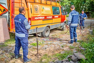 В рамках социальной газификации идёт подключение к газу жилых домов в деревне Мамоново