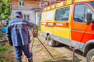 Для догазификации Мамоново в 2021 году было проложено около 1000 метров распределительного газопровода