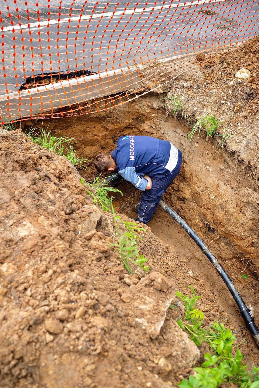 В ходе догазицикации в деревне Супонево проложили газопровод длиной более 5 километров, Сентябрь