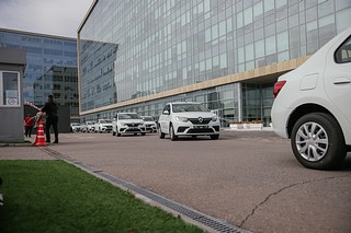 Новые автомобили переданы в Одинцовский округ Главным управлением содержания территорий Московской области