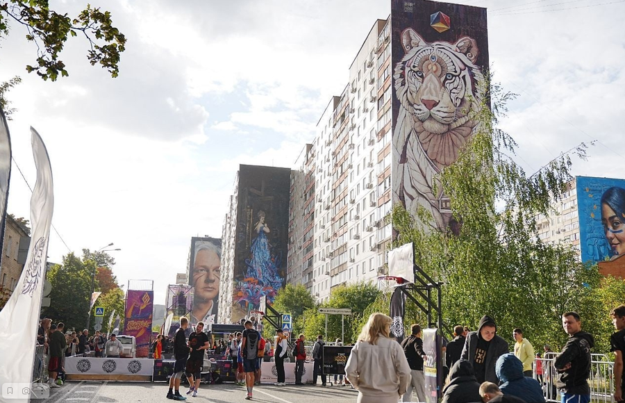 Балашиха продолжила традиции Одинцовского округа в создании масштабных граффити, Сентябрь