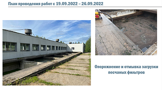 План проведения работ