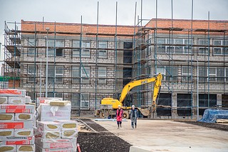 Строительная готовность садика в «Гусарской балладе» составляет 50%
