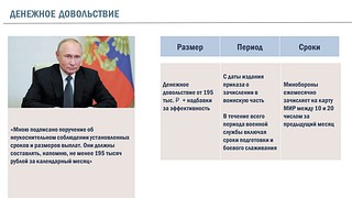 Денежное довольствие