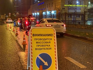 В Одинцовском округе Госавтоинспекторы в выходные дни проверили водителей на трезвость