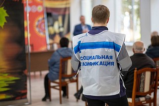 Представитель Мособлгаза рассказал собеседникам о том, как продвигаются работы в Одинцовском городском округе