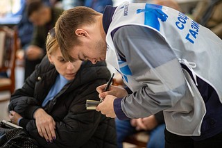 На вопросы участников ответил директор филиала «Запад» АО «Мособлгаз» Илья Афанасьев