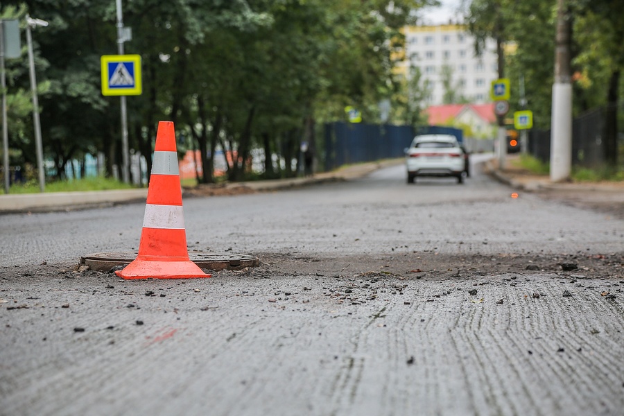 В Одинцовском округе отремонтировали дорогу, ведущую к медицинским учреждениям, Октябрь
