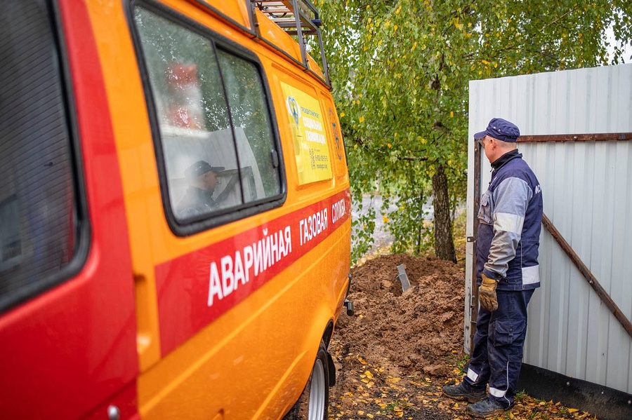 В рамках соцгазификации продолжается подключение к газу домов в деревне Лапино Одинцовского округа, Октябрь