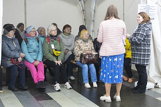 В течение мероприятия для гостей работали различные мастер-классы, шли лекции о здоровье