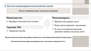 Как мы контролируем использование земли