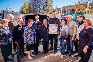 Андрей Иванов вместе с ветеранами Звенигорода отправил гуманитарную помощь для участников СВО
