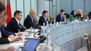 Андрей Иванов рассказал губернатору Московской области о работе Центра поддержки семей мобилизованных в Одинцово