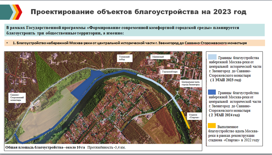 12В Одинцовском округе в планах на 2023 год — благоустроить три общественные территории