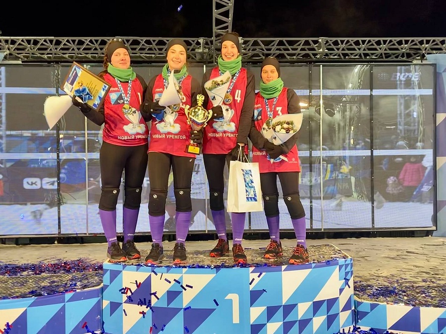 Команда «Заречье-Одинцово» стала победительницей 1-го этапа чемпионата России по волейболу на снегу, Ноябрь