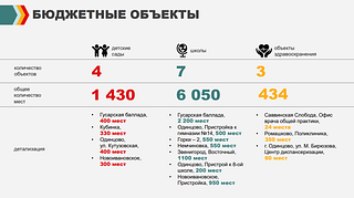 Бюджетные объекты