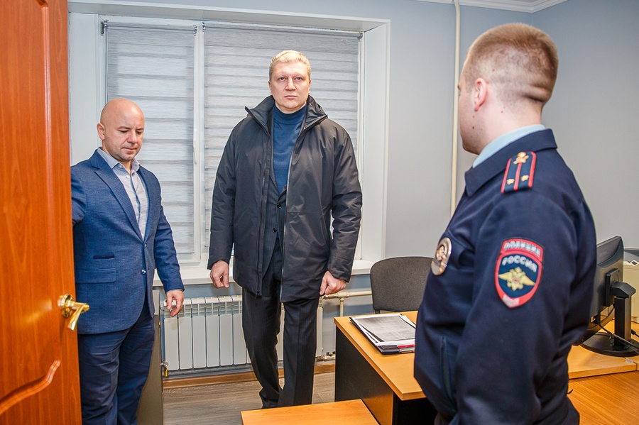 VLR s 2, Опорный пункт полиции в Новоивановском осмотрел глава Одинцовского округа Андрей Иванов
