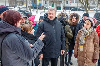 Обустроенную в 2022 году территорию осмотрел глава Одинцовского округа Андрей Иванов
