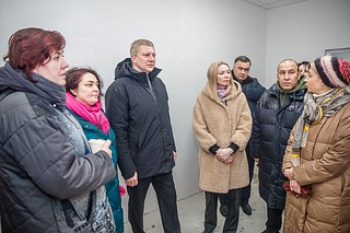 Степень готовности объекта проверил глава Одинцовского округа Андрей Иванов