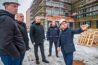 Ход работ проверил глава Одинцовского округа Андрей Иванов