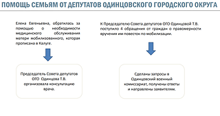 Помощь семьям от депутатов ОГО