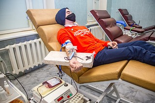 В Одинцовском городском округе продолжает действовать «донорский светофор»