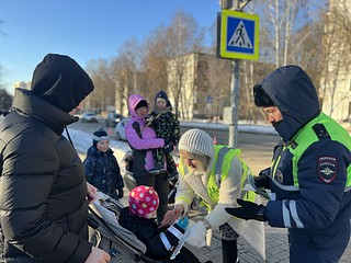 Одинцовские Госавтоинспекторы провели профилактическую акцию «Пешеходный переход»
