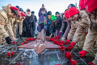 Военно-мемориальное мероприятие «Рассвет Победы» прошло 4 декабря в селе Иславское Одинцовского округа