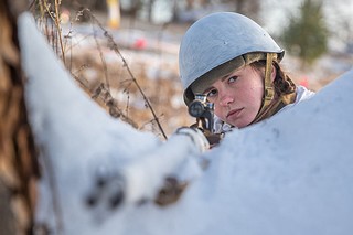 Традиционное Военно-мемориальное мероприятие «Рассвет Победы» прошло 4 декабря в селе Иславское Одинцовского городского округа