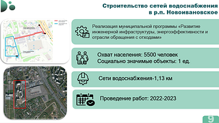 Строительство сетей водоснабжения