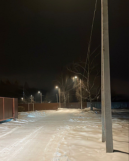 В рамках выполненных работ было установлено 136 опор и 275 светильников