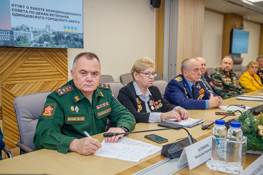 Председатель Координационного совета генерал-майор Михаил Солнцев отчитался о проделанной за год работе, Декабрь