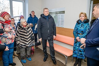 Медицинский объект осмотрел глава Одинцовского округа Андрей Иванов