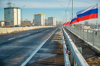 Эстакада в районе станции Отрадное в Одинцово открылась после 1 этапа реконструкции