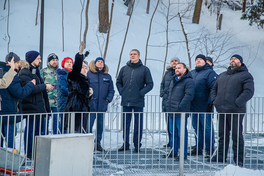 Готовность объекта проверил глава Одинцовского округа Андрей Иванов вместе с жителями города, Декабрь