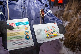 В канун зимних каникул одинцовским детям напоминают о соблюдении правил безопасности на железной дороге