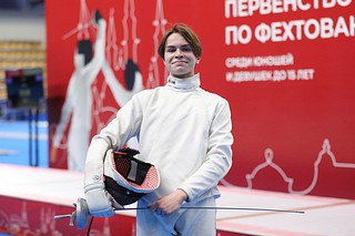 Спортсмен из Звенигорода Илья Лобыкин стал победителем Первенства России по фехтованию на шпагах