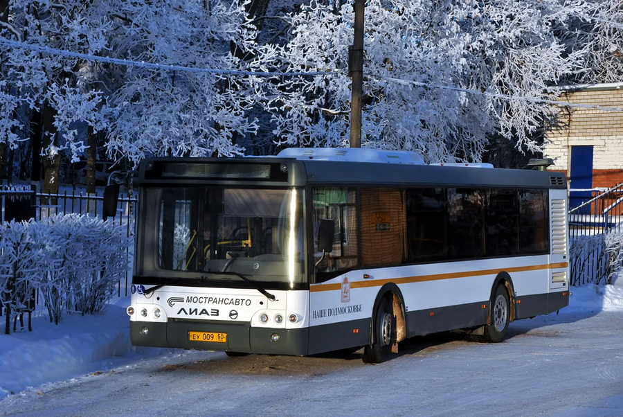 Новые автобусы ЛиАЗ-429260 вышли на маршруты в Одинцовском округе, Январь
