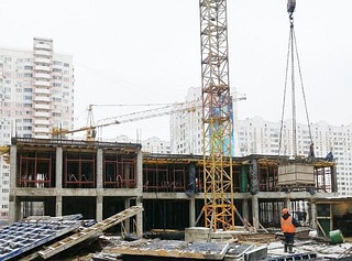 Строительство нового современного детского сада в Микрорайоне Новая Трёхгорка выполнено на 25%